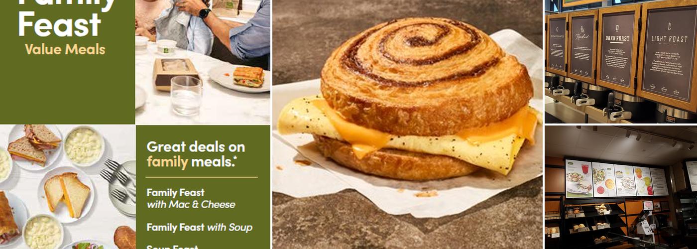 Panera Bread Menu