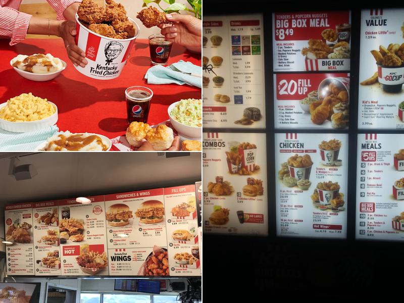 KFC Menu