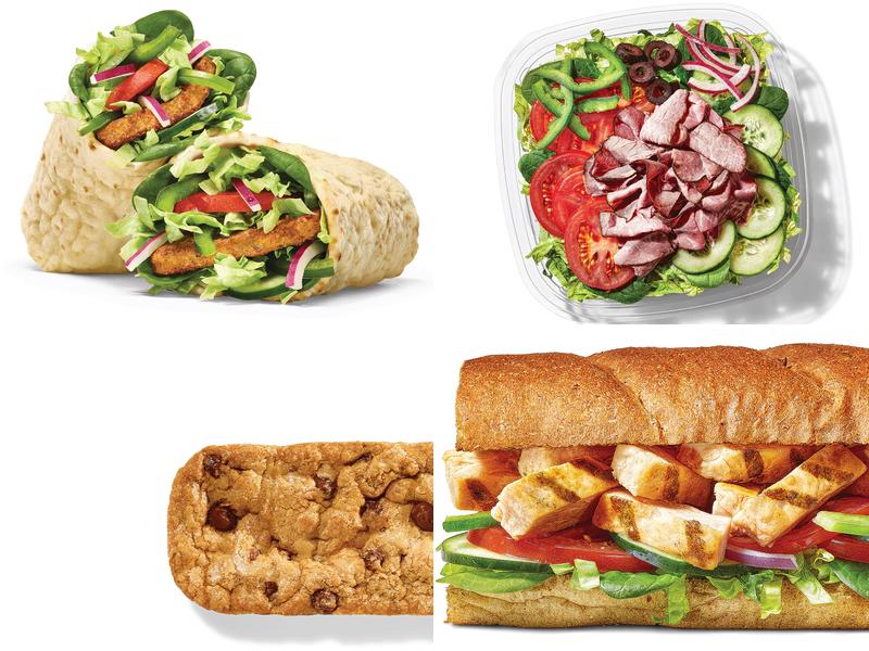 Subway Menu