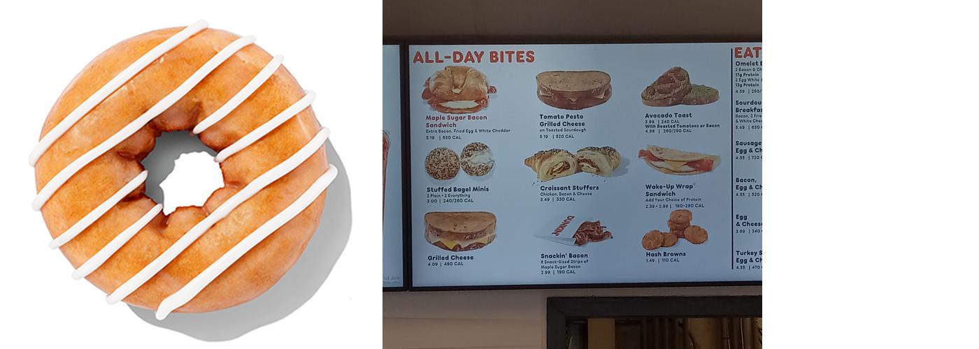 Dunkin' Menu