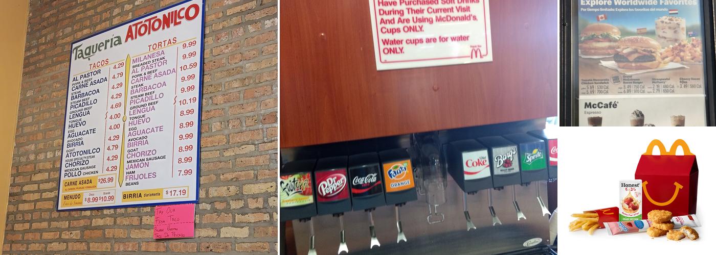McDonald's Menu