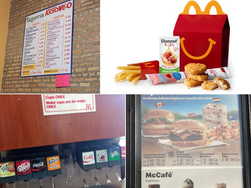 McDonald's Menu