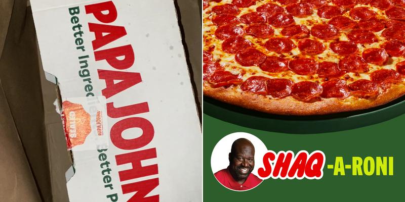 Papa Johns Pizza Menu