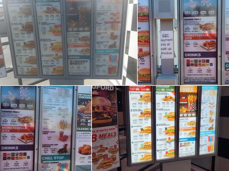 Rally's Menu