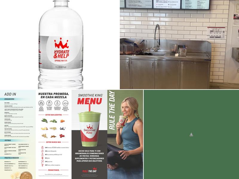 Smoothie King Menu