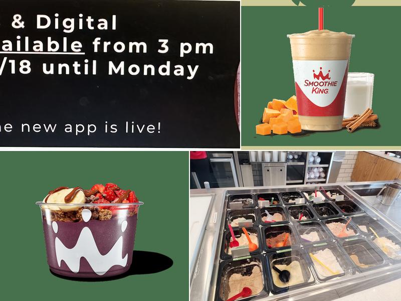 Smoothie King Menu