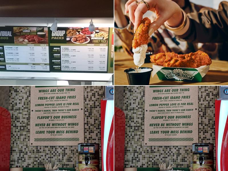 Wingstop Menu