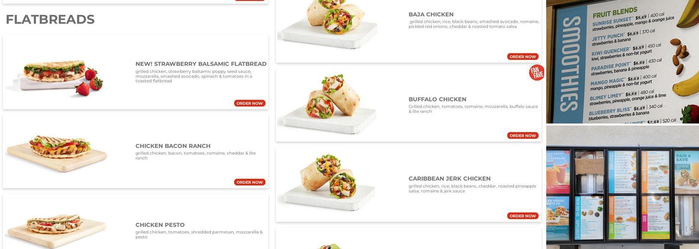 Tropical Smoothie Cafe Menu