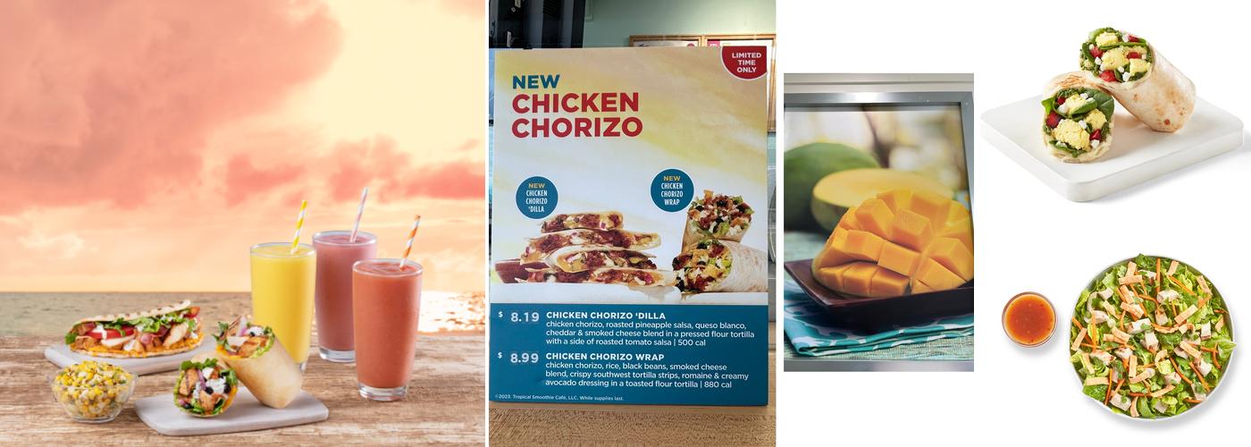 Tropical Smoothie Cafe Menu