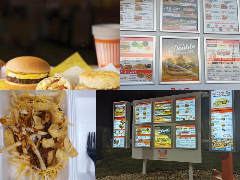 Whataburger Menu