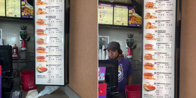 Jack in the Box Menu