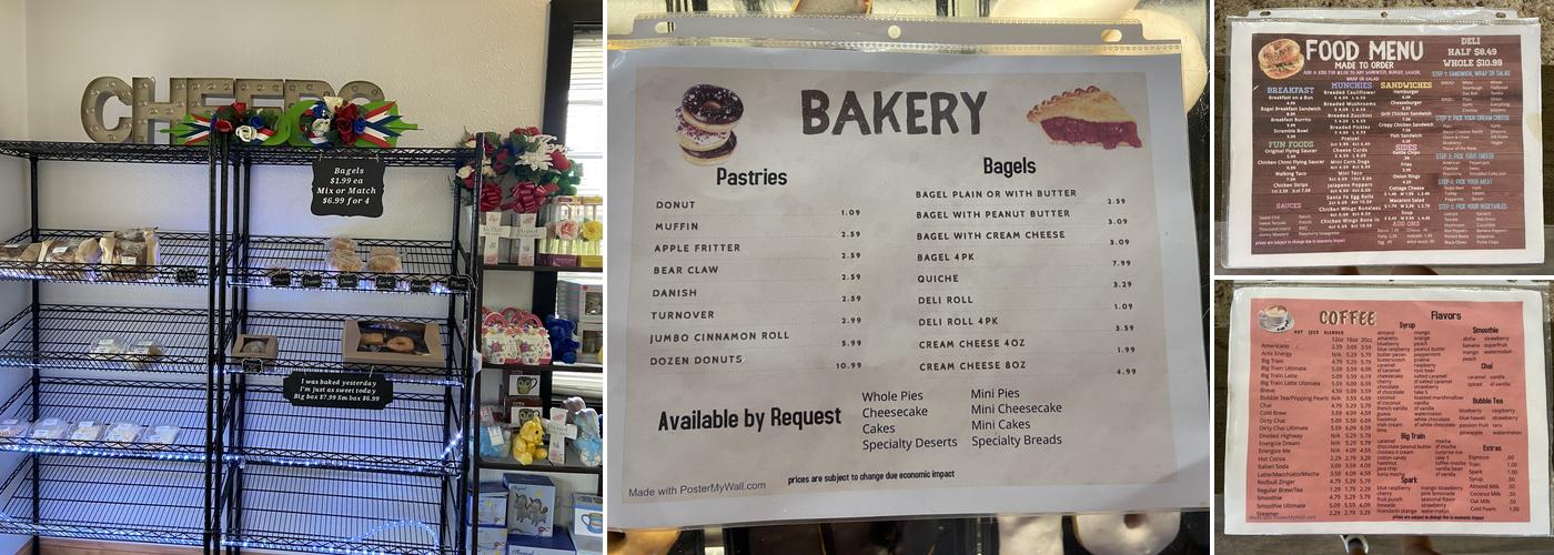 Red Barn Bakery Menu