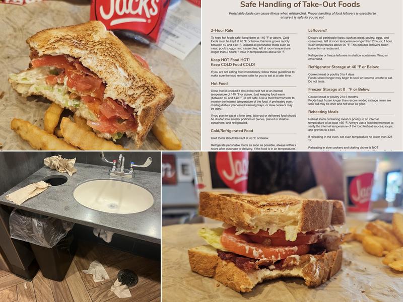 Jack's Menu