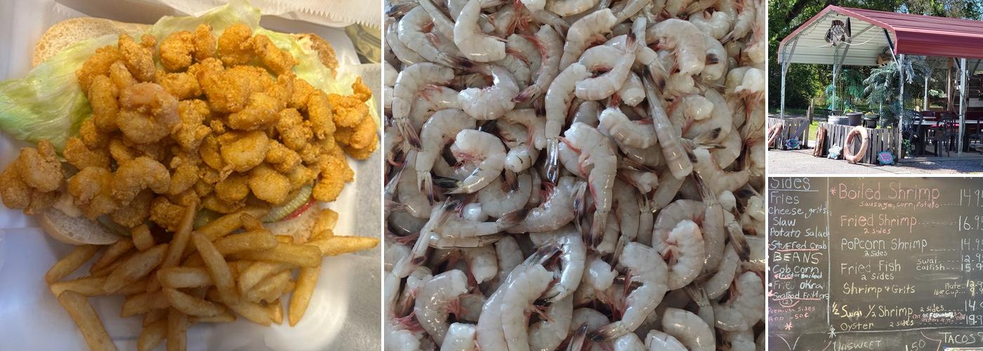 The Shrimp Lady Menu