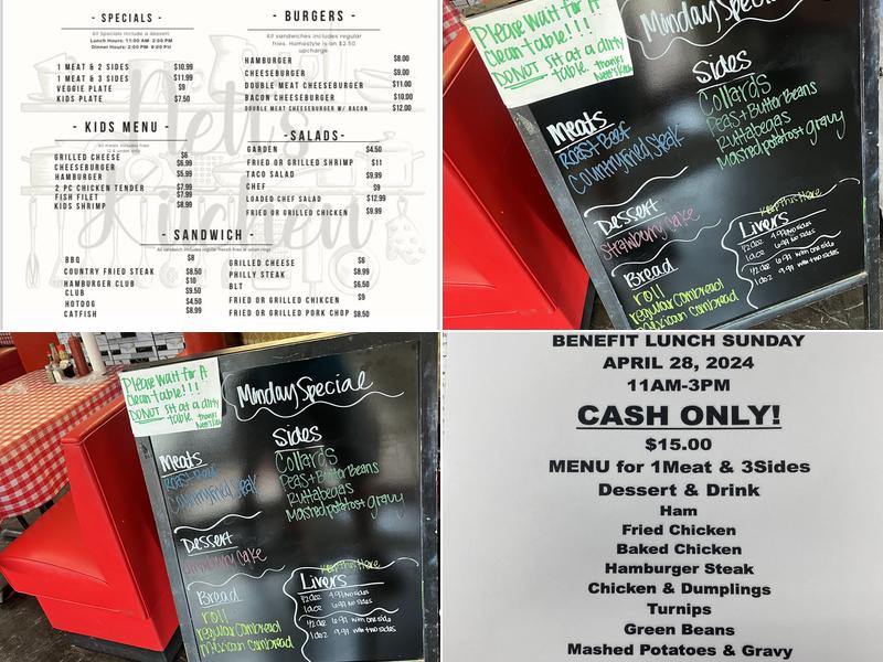 Nett’s Kitchen Menu