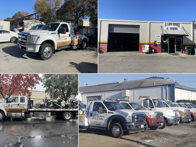 A1 towing in East Palo Alto
