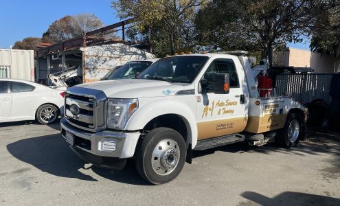 A1 towing in East Palo Alto