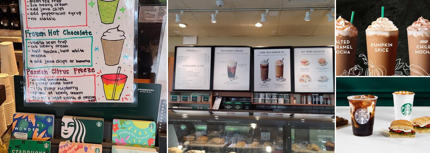 Starbucks Menu