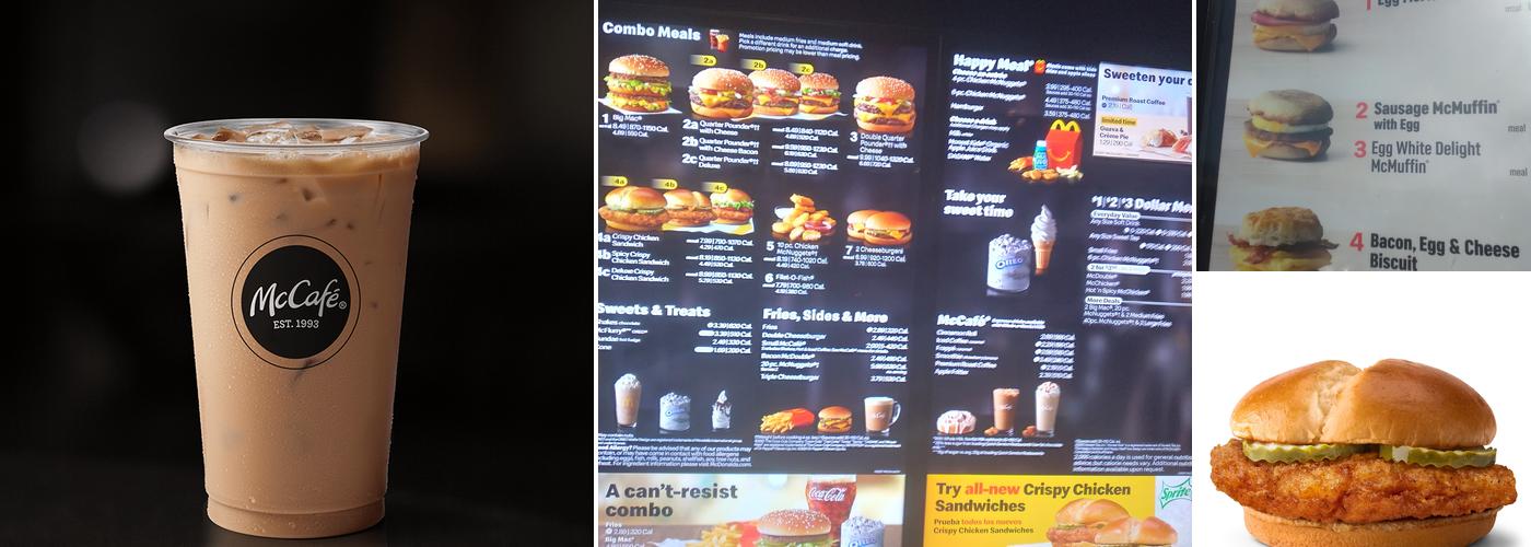 McDonald's Menu