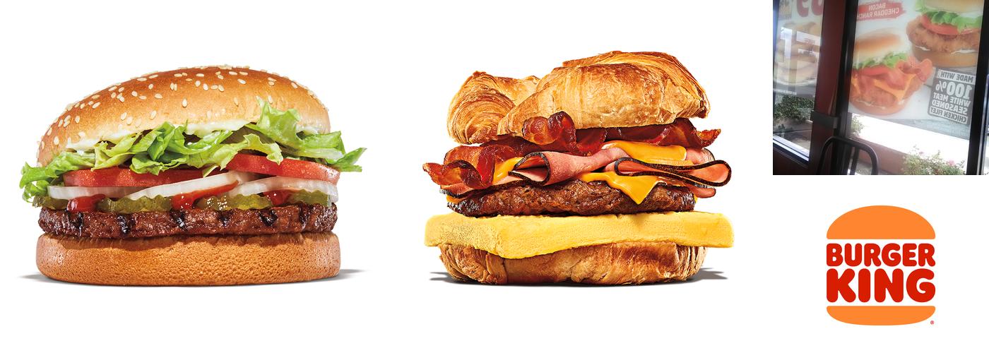 Burger King Menu