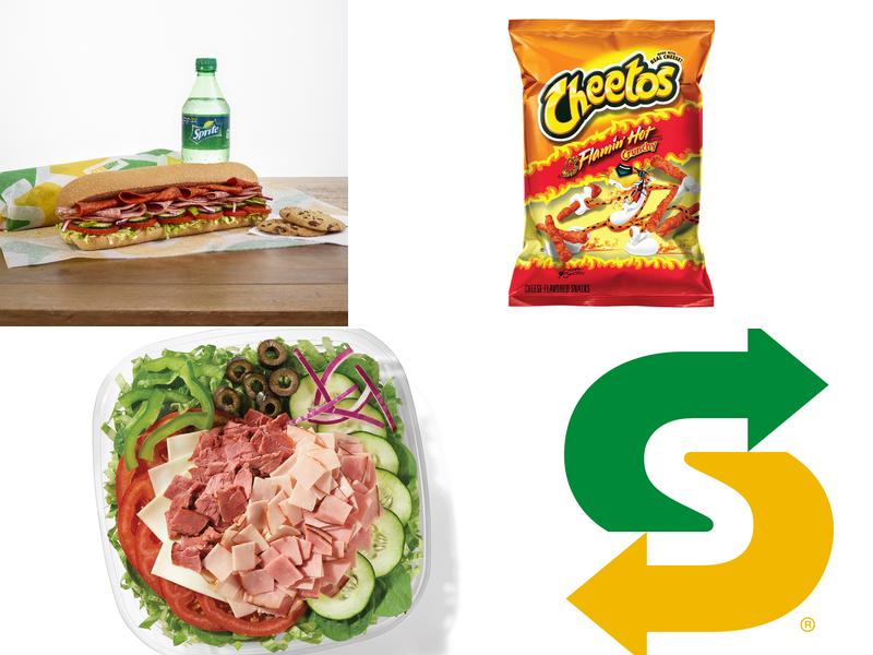 Subway Menu