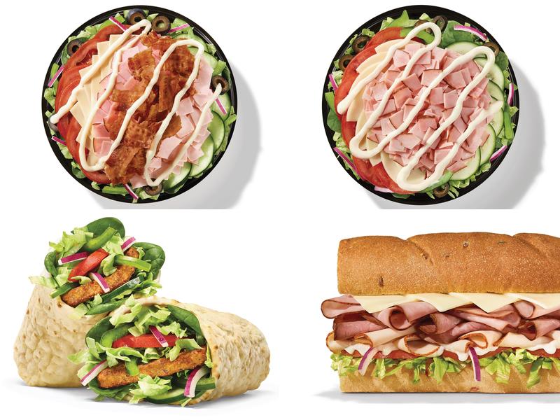 Subway Menu