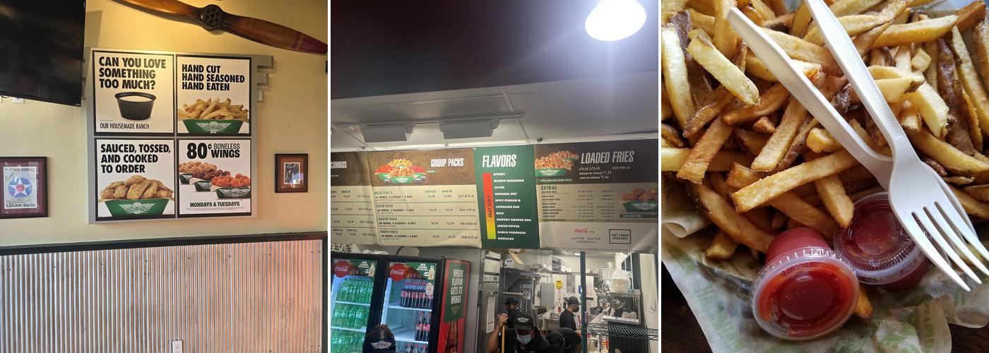 Wingstop Menu