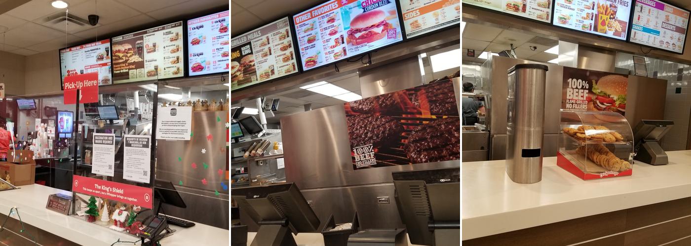 Burger King Menu