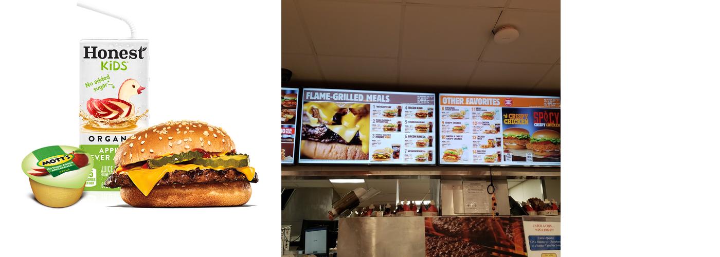 Burger King Menu