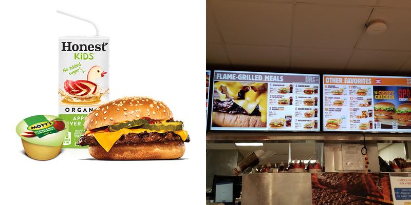 Burger King Menu