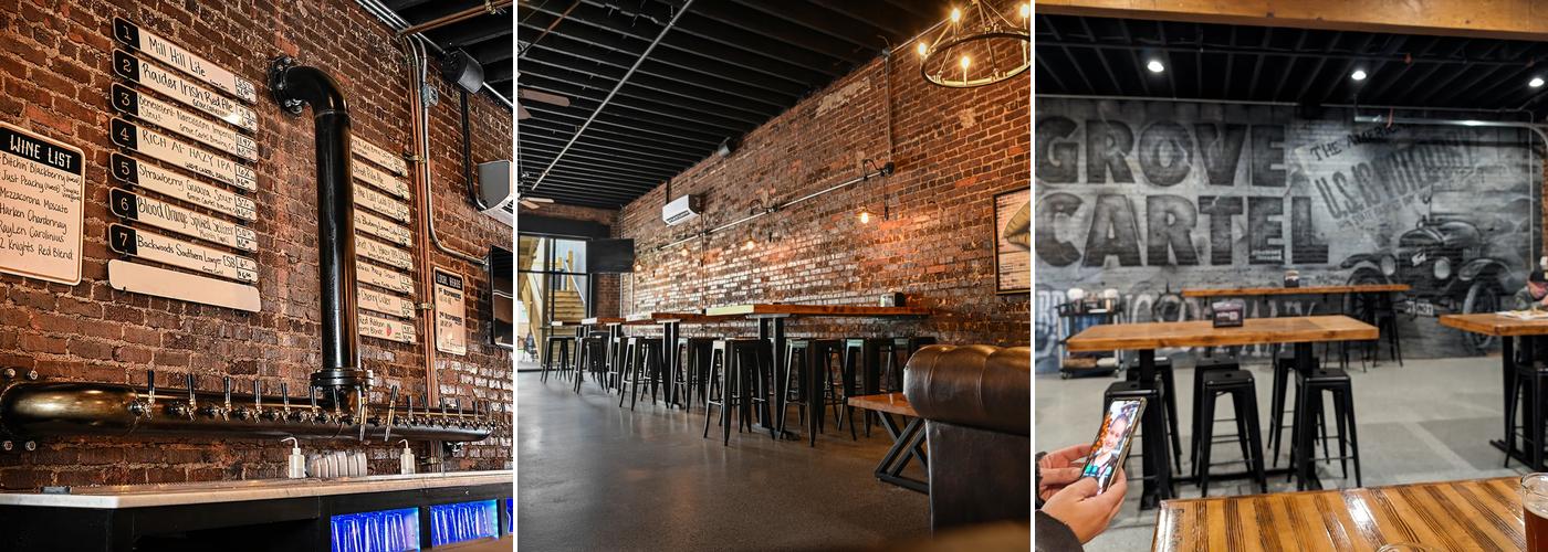 Grove Cartel Brewing Co. Menu