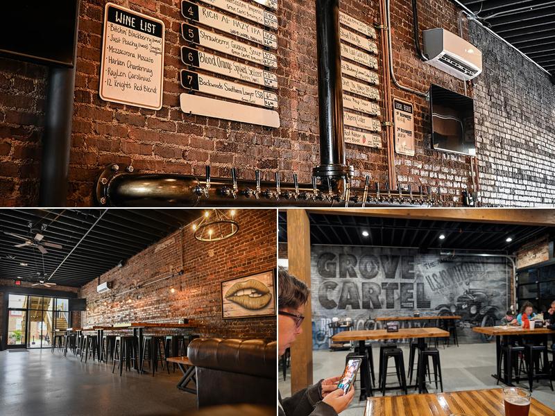 Grove Cartel Brewing Co. Menu
