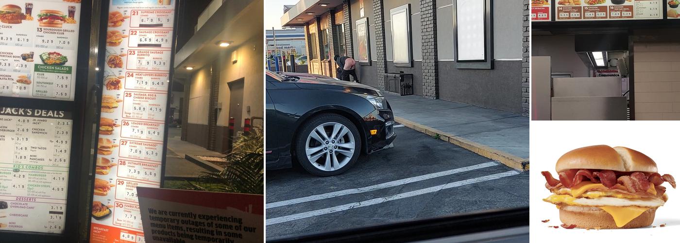 Jack in the Box Menu