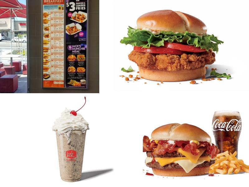 Jack in the Box Menu
