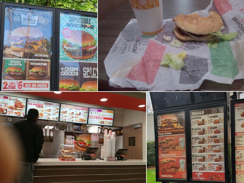 Burger King Menu