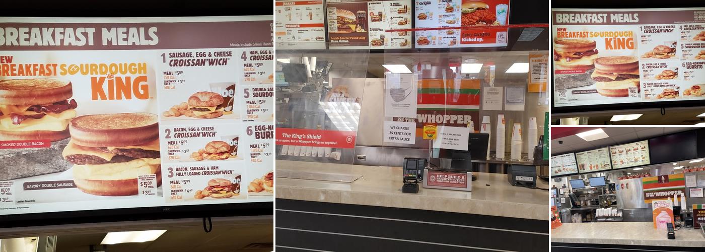 Burger King Menu