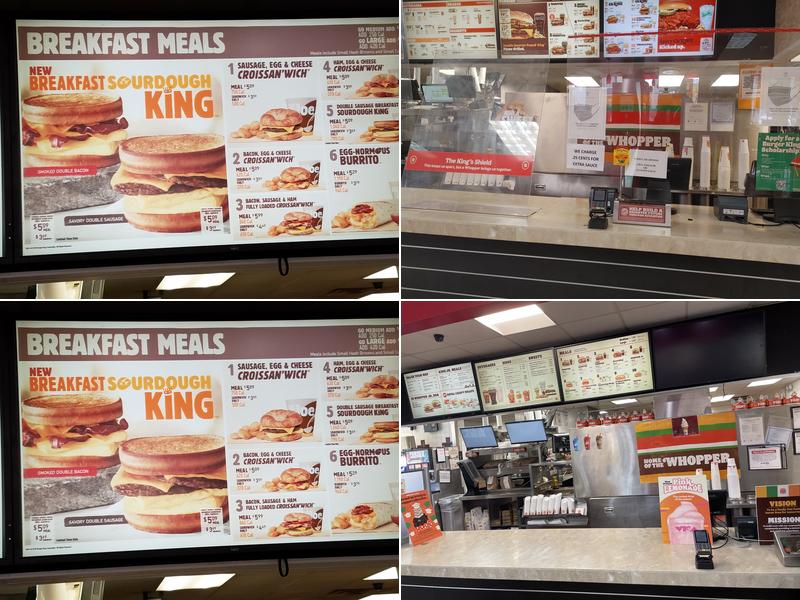 Burger King Menu