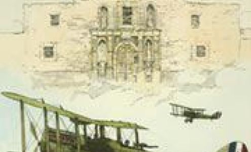 Alamo Aviation Art Sheridan