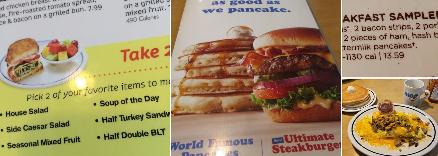 IHOP Menu