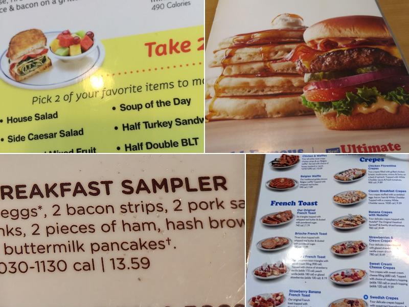 IHOP Menu