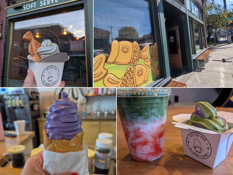 Matcha Man Ice Cream & Taiyaki Menu