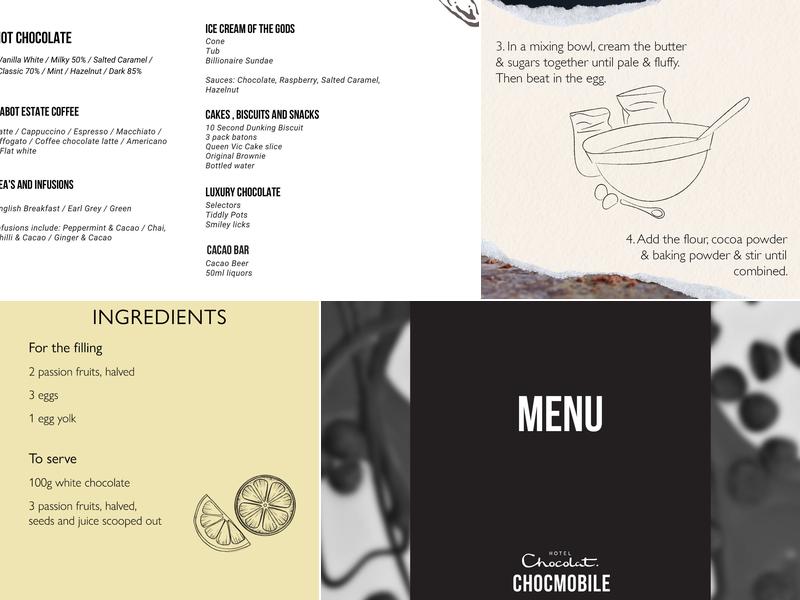 Hotel Chocolat Menu