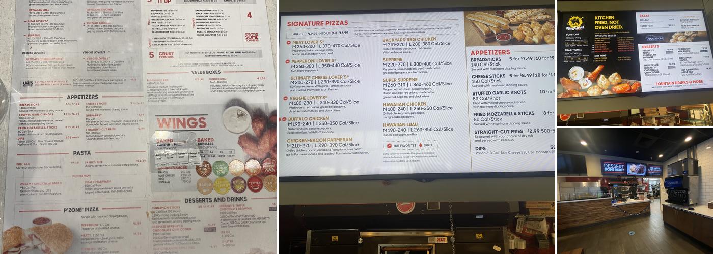 Pizza Hut Menu