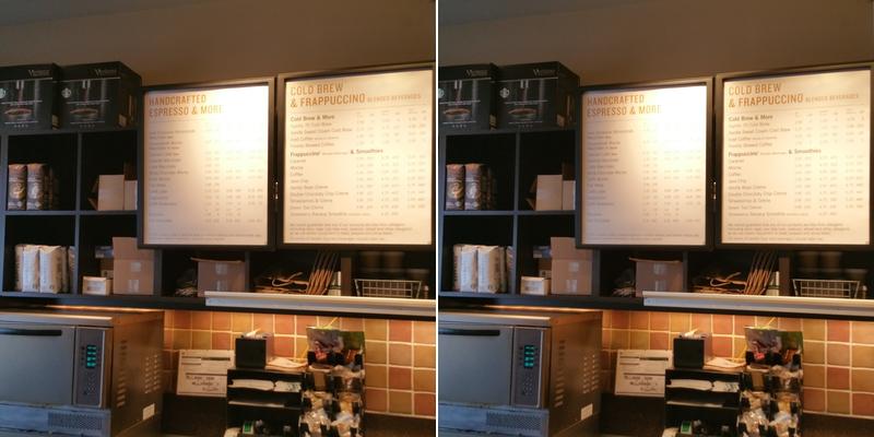 Starbucks Menu