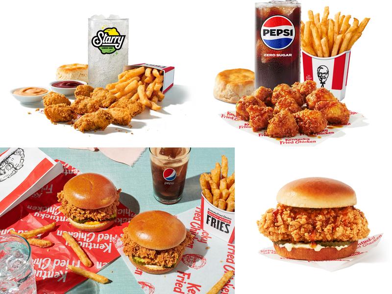 KFC | Long John Silver's Menu