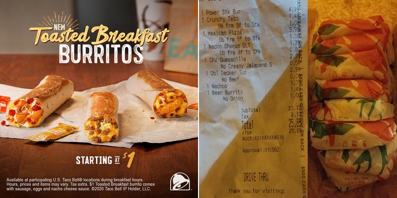 Taco Bell Menu