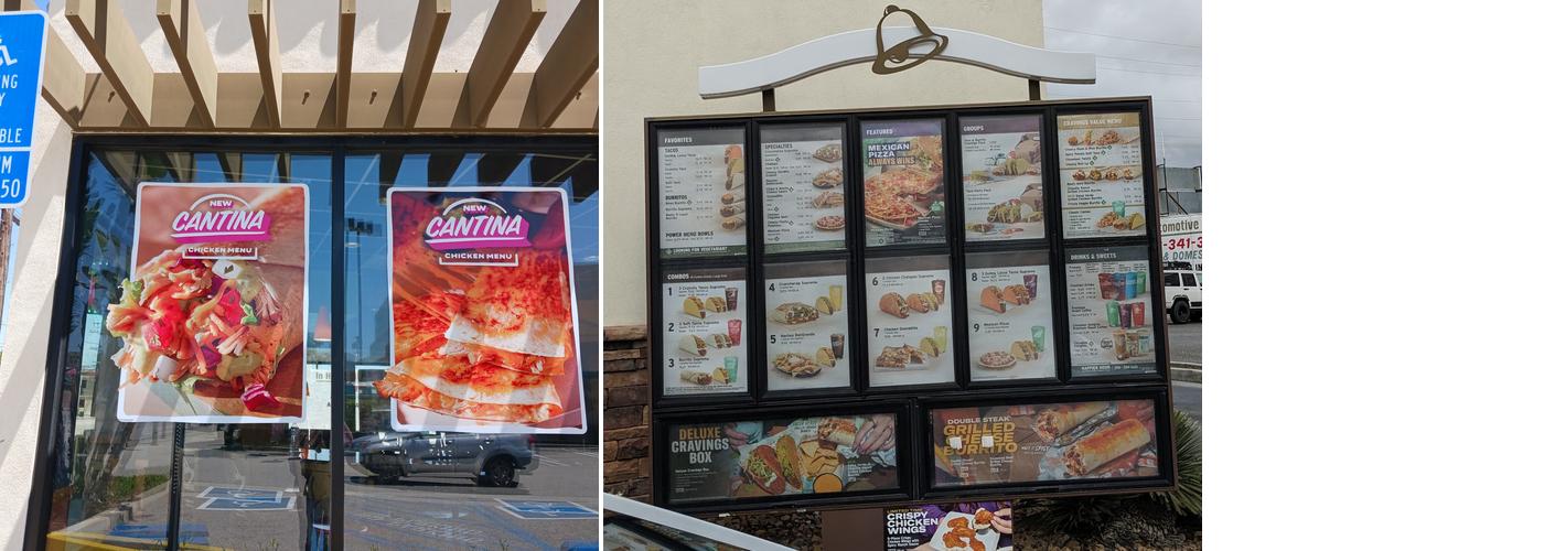 Taco Bell Menu