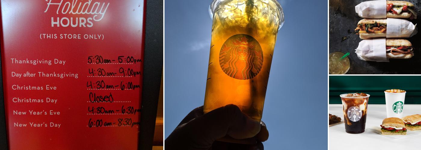 Starbucks Menu