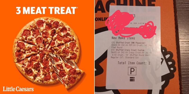 Little Caesars Pizza Menu