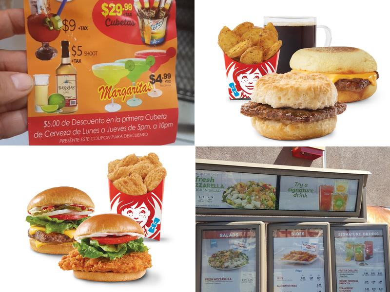 Wendy's Menu